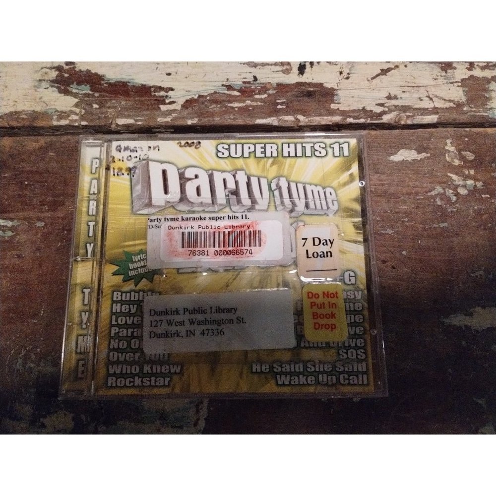 party tyme karaoke super hits 11